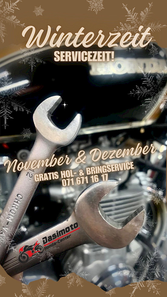 Winterzeit Servicezeit